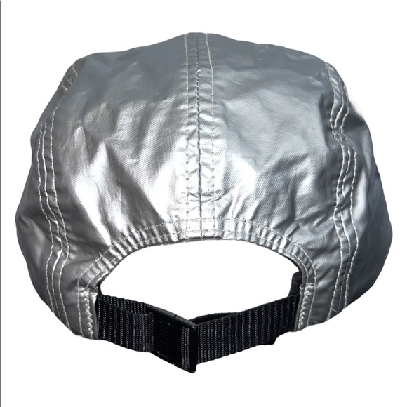 Supreme Silver Navy F/W 2013 Camp Cap 5 Panel Hat - Picture 3 of 6